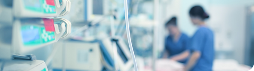 Novoplast Schlauchtechnik and Fleima-Plastic with their products in use in intensive care units